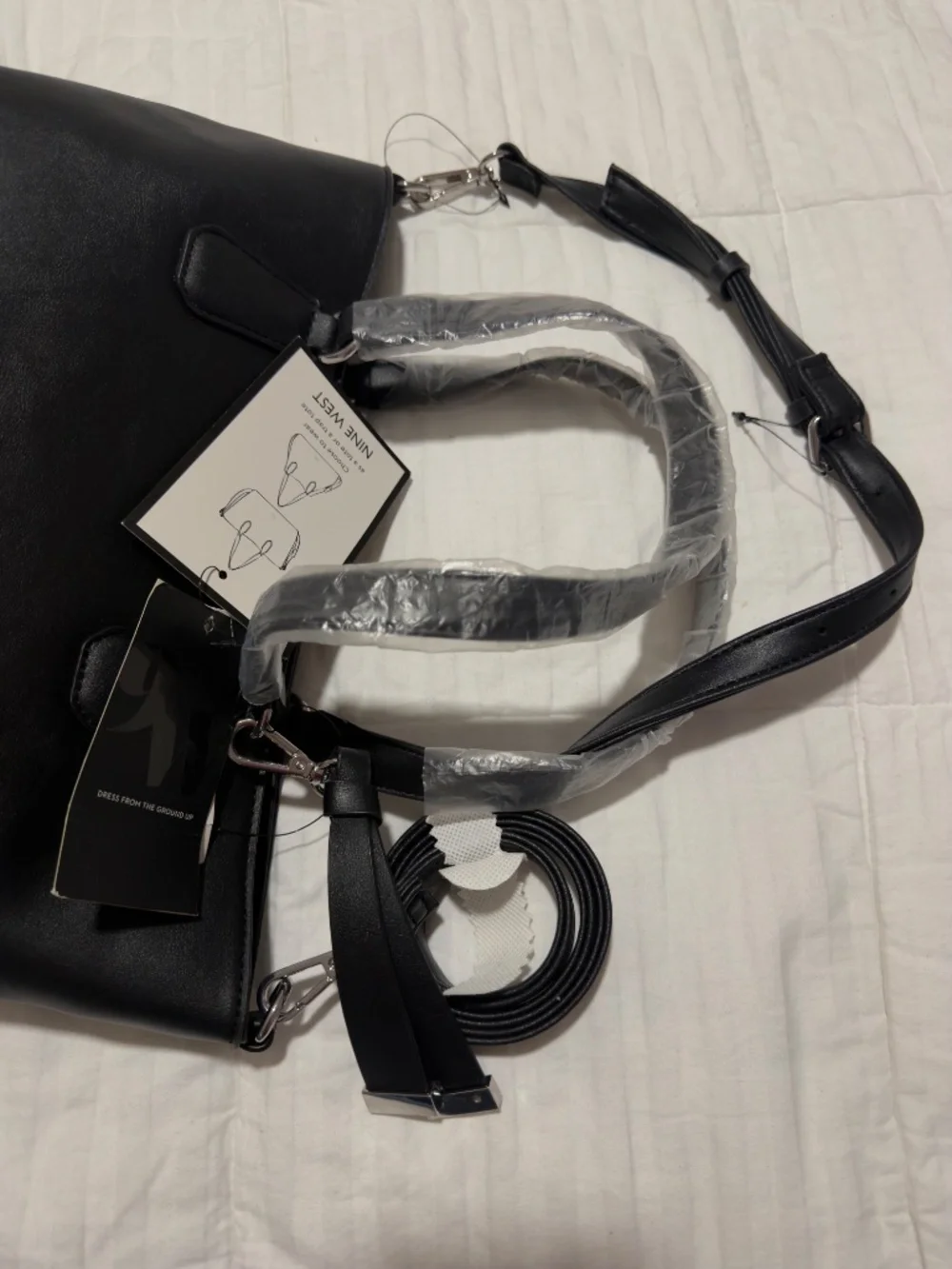 Nine West convertible tote bag